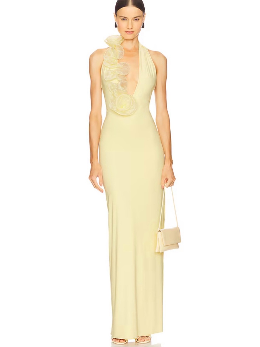 Deme by Gabriella butter yellow dress